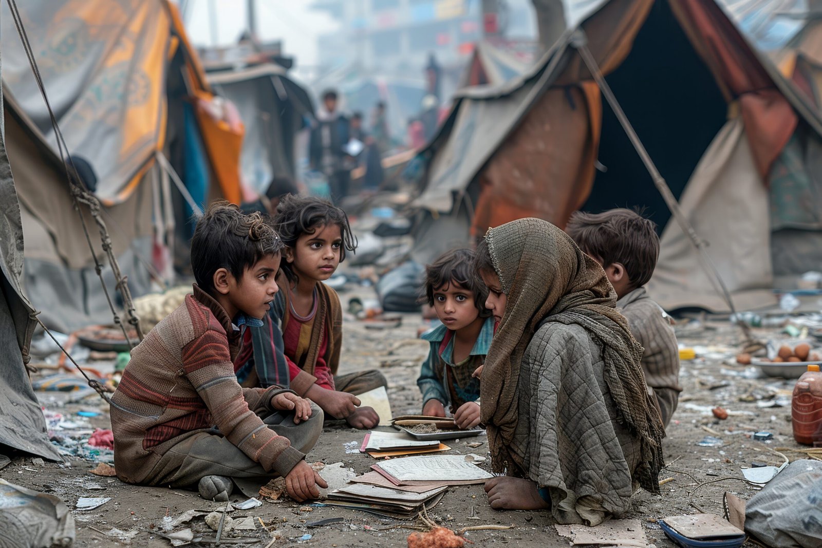photorealistic-kid-refugee-camp