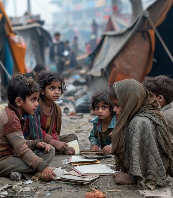 photorealistic-kid-refugee-camp photorealistic-kid-refugee-camp